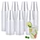 Turbo Bee 480 Pack 12oz Clear Plastic CupsDisposable Drinking CupsHot and Cold Drink Container for Water Juice Soda Milk