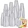 Turbo Bee 420 Pack 16oz Clear Disposable Plastic CupsColdHot Drinking CupsTransparent Plastic Party Container for Water Iced Cold Coffee Juice Soda
