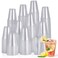 Turbo Bee 420 Pack 16oz Clear Disposable Plastic CupsColdHot Drinking CupsTransparent Plastic Party Container for Water Iced Cold Coffee Juice Soda