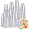 Turbo Bee 420 Pack 16oz Clear Disposable Plastic CupsColdHot Drinking CupsTransparent Plastic Party Container for Water Iced Cold Coffee Juice Soda
