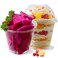 botogift 9 oz Clear Plastic Cups with Dome Lids Dessert Cups with Lids25 Sets PET Disposable Party Cups NO HOLE Parfait Crystal for PuddingIce CreamCupcake