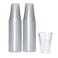 PAMI Disposable Plastic Cups Bpa Drinking Glasses for Parties Cold Drinks Smoothies Jello Cocktails 9 Oz Pack of 80