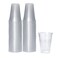 PAMI Disposable Plastic Cups Bpa Drinking Glasses for Parties Cold Drinks Smoothies Jello Cocktails 9 Oz Pack of 80