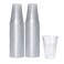 PAMI Disposable Plastic Cups Bpa Drinking Glasses for Parties Cold Drinks Smoothies Jello Cocktails 9 Oz Pack of 80