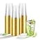 N9R 72PCS Gold Plastic Cups 12OZ Clear Plastic Cups with Gold Rim Disposable Cups Perfect for Parties Wedding and Birthday