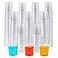 Lilymicky 500 PACK 1 oz Plastic Shot Glasses 1 Ounce Clear Disposable Party Cups for Vodka Whiskey Tequila Mini Plastic Containers for Sauce and Sample Tasting