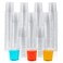 Lilymicky 500 PACK 1 oz Plastic Shot Glasses 1 Ounce Clear Disposable Party Cups for Vodka Whiskey Tequila Mini Plastic Containers for Sauce and Sample Tasting