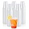 Lilymicky 300 Pack 12 oz Clear Plastic Cups Cold Disposable Plastic Drinking Cups for Parties Picnic BBQ Travel and Events