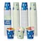 TV TOPVALUE 600 Pack 3 oz Paper Cups Disposable Mini Cups for Mouthwash Espresso Snack Used for Bathroom Party Picnic Travel and Events
