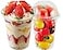 Artpreti 25 Sets 12 oz Clear Plastic Parfait Cups with Dome LidsNO HOLE Disposable Dessert Cups with Lids for Dips Snacks and Fruit Yogurt Smoothie Iced Cold Drinks No Leaking