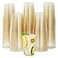 JOLLY CHEF 200 Pack 10 oz Gold Glitter Plastic Party Cups Disposable Plastic Tumblers Gold Drinking Glasses with Glitter Suitable for Wedding Thanksgiving Day Christmas Halloween