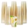 JOLLY CHEF 200 Pack 10 oz Gold Glitter Plastic Party Cups Disposable Plastic Tumblers Gold Drinking Glasses with Glitter Suitable for Wedding Thanksgiving Day Christmas Halloween