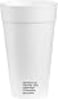AMZ Empire Foam Cups With Lids Disposable 16 Ounce Set of 50 For To Go HotCold Drink Coffee Tea Beverage