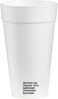 AMZ Empire Foam Cups With Lids Disposable 16 Ounce Set of 50 For To Go HotCold Drink Coffee Tea Beverage