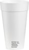AMZ Empire Foam Cups With Lids Disposable 16 Ounce Set of 50 For To Go HotCold Drink Coffee Tea Beverage