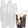 Fabulous Party 300 Count 12 Oz BPA Free PET Crystal Clear Disposable Cups for Party Wedding Bulk Classic Iced Lattes Cold Drinks
