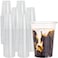 Fabulous Party 300 Count 12 Oz BPA Free PET Crystal Clear Disposable Cups for Party Wedding Bulk Classic Iced Lattes Cold Drinks