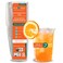 ECO SOUL 200 Pack Compostable Party Cups 16 oz PlantBased Disposable Clear Cold Cup for Wine Coffee Smoothie Soda Drinks Cocktail Parties Birthdays NonToxic BPAFree Zero Plastic Glass