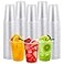 FOCUSLINE 300pack 12 oz Clear Plastic Cups Disposable Plastic Clear Cups Disposable DrinkIng Cup for Water Juice Soda Ice Coffee