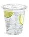 SHOPDAY Disposable Plastic Cups with Lids 8 oz Clear Plastic Cups 50 Pack Cold Drink Containers Party Cups for Beverage Coffee Soda Juice Smoothie