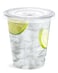 SHOPDAY Disposable Plastic Cups with Lids 8 oz Clear Plastic Cups 50 Pack Cold Drink Containers Party Cups for Beverage Coffee Soda Juice Smoothie
