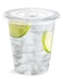 SHOPDAY Disposable Plastic Cups with Lids 8 oz Clear Plastic Cups 50 Pack Cold Drink Containers Party Cups for Beverage Coffee Soda Juice Smoothie