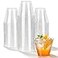N9R 100PCS 9 oz Clear Plastic Cups for Cold Beverages Disposable Plastic Cups Tumblers Heavy Duty Cocktail Cups for Parties Weedings Events and Gatherings