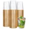 R-kay Rkay Gold Plastic Cups Heavy Duty 10 OZ Disposable cups Plastic Cocktail Glasses For Party 50 Pack Disposable Cocktail Glasses 50 Gold