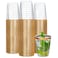 R-kay Rkay Gold Plastic Cups Heavy Duty 10 OZ Disposable cups Plastic Cocktail Glasses For Party 50 Pack Disposable Cocktail Glasses 50 Gold
