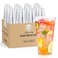 Lilymicky 600 Pack 24 oz Clear Plastic Cups PET Disposable Drinking Cups Crystal Clear Perfect for Ice Coffee Smoothie Soda or Any Cold Drinks