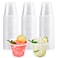 Lilymicky 300 Pack 9 oz Disposable Clear Plastic Cups 9 Ounce Party Cups for Cocktail Parties Picnics and Events