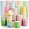 Nicunom 500 Pack 6 Oz Paper Cups Colorful Small Disposable Paper Coffee Cups Hot Cold Beverage Drinking Cup for for Water Juice and Espresso