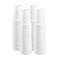 GUSTO 5 oz White Disposable Plastic Cups 500 Count Small Bathroom Rinse Cups for Mouthwash Tastings Cold Drinks Durable Stackable Formerly Comfy Package