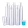 SIUQ 600 Pack 3 oz Clear Plastic Cups Disposable Bathroom Mouthwash Cups Small Plastic Drinking Cup for Ice Tea Tasting Party Picnic BBQ Travel and Event