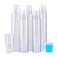 SIUQ 600 Pack 3 oz Clear Plastic Cups Disposable Bathroom Mouthwash Cups Small Plastic Drinking Cup for Ice Tea Tasting Party Picnic BBQ Travel and Event