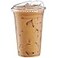 GUSTO Clear Plastic Cups with Lids 20 oz 50 Count Disposable Iced Coffee Drink Cups with Strawless Sip Lids for Smoothies Juices and More Formerly Comfy Package