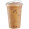 GUSTO Clear Plastic Cups with Lids 20 oz 50 Count Disposable Iced Coffee Drink Cups with Strawless Sip Lids for Smoothies Juices and More Formerly Comfy Package