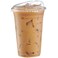 GUSTO Clear Plastic Cups with Lids 20 oz 50 Count Disposable Iced Coffee Drink Cups with Strawless Sip Lids for Smoothies Juices and More Formerly Comfy Package