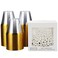 The Essential Essential Concierge Stylish GoldRimmed Plastic Cups 9 oz 100 Disposable with Gold Napkins