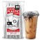 Stock Your 20 oz Clear Plastic Cups with Lids Disposable Togo Drinking Cup with Strawless Sip Lid for Smoothie Cold Brew Iced Coffee Lemonade Ice Latte Boba Party Drinks Bulk 20 Ounce Set of 50