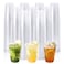Lilymicky 1000 Pack 10 oz Clear Plastic Cups Disposable Drinking Party Cups for Birthday Parties Picnics Ceremonies and any Events