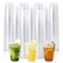 Lilymicky 1000 Pack 10 oz Clear Plastic Cups Disposable Drinking Party Cups for Birthday Parties Picnics Ceremonies and any Events