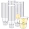 Dandat Disposable Wedding Plastic Cups Bulk 10oz Mr and Mrs Happily Ever After Disposable Clear Reception Drinking Cup for Wedding Reception Bridal Shower Engagement Party200 PackMr and Mrs