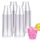 JOLLY CHEF 200 Pack 10 OZ Clear Disposable Plastic CupsHeavy Duty Clear Plastic Cups Tumblers for WeddingThanksgiving Christmas Halloween Party