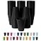 Party Solids Black Plastic Cups 12 Oz Pack Of 100