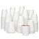 JOLLY CHEF 300 Pack Disposable Coffee Cups 10 oz Versatile White Hot Beverage Cups for Party Office Home Travel