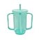 Qancesd Adult Sippy Cups for Elderly 12oz Sippy Cup with 2 Handles No Spill Cups for Adults Straw Cups Dysphagia Cups for Disabled Patients