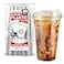 Stock Your 24 oz Clear Plastic Cups with Lids Disposable Togo Drinking Cup with Strawless Sip Lid for Smoothie Cold Brew Iced Coffee Lemonade Ice Latte Boba Party Drinks Bulk 24 Ounce Set of 50