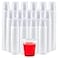 Turbo Bee 1200Pack 3oz Plastic CupsDisposable Mouthwash Cups3 Ounce Small Clear Tumblers for Tasting Drinking and Party