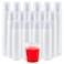 Turbo Bee 1200Pack 3oz Plastic CupsDisposable Mouthwash Cups3 Ounce Small Clear Tumblers for Tasting Drinking and Party